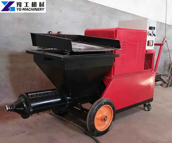 Cement Plaster Spray Machine