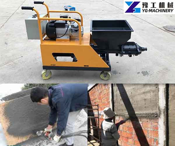 Stucco Spray Machine