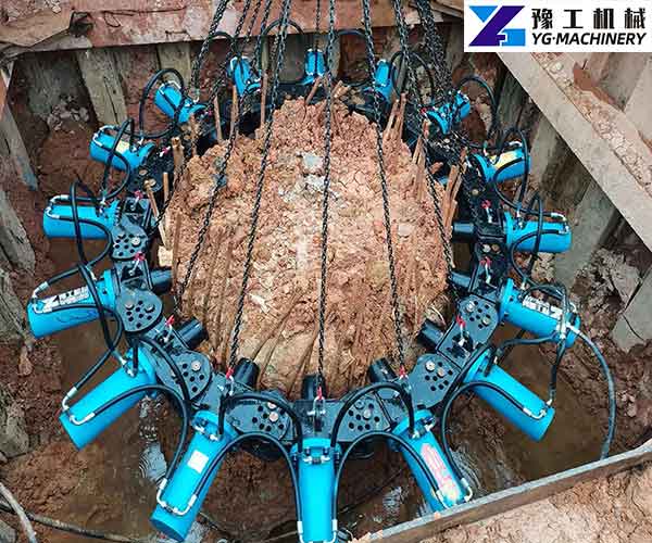 Hydraulic Round Concrete Pile Crusher