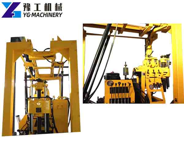 detailed parts of the trailer mounted hydraulic drilling rig