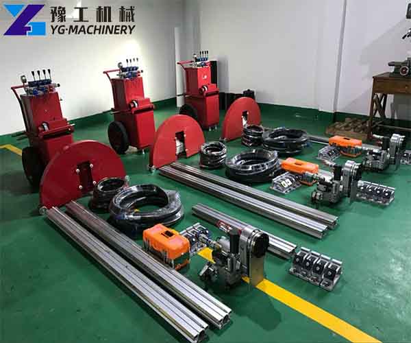 hydraulic wall saw cutting machine in factory