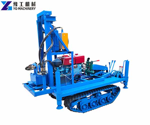 crawler water well drilling rig
