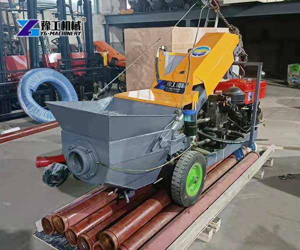 YG-10 diesel small concrete pump