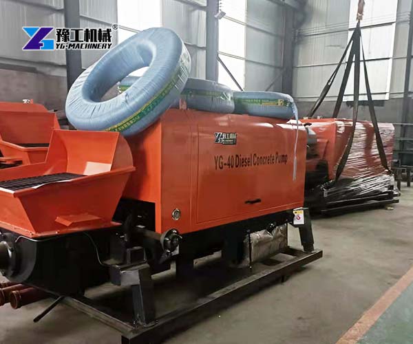 YG-40 stationary concrete pump machine