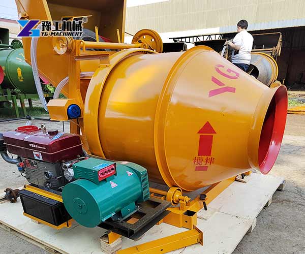 mini concrete mixer pump