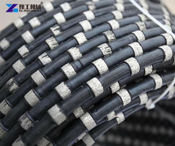 diamond wire saw cutting rope