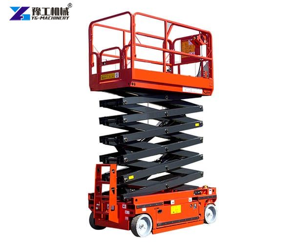 wheeled mobile scissor lift platform