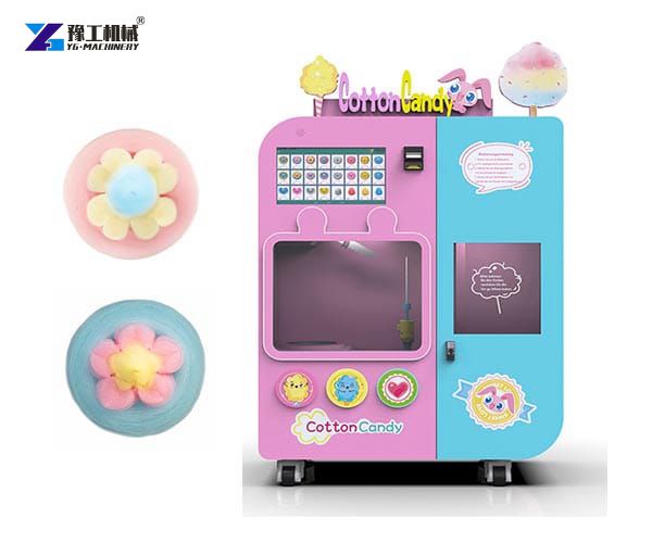 YG-503 automatic cotton candy vending machine