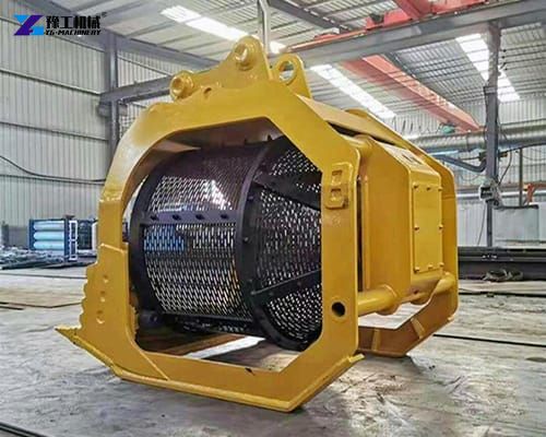 screening bucket for excavator