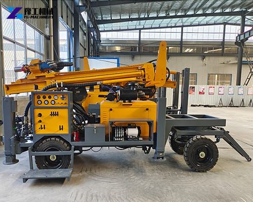 YG trailer mounted water well drilling rig for sale