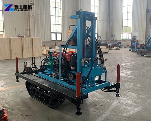 small crawler water well drilling rig