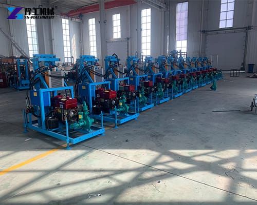 small water well drilling machines in factory