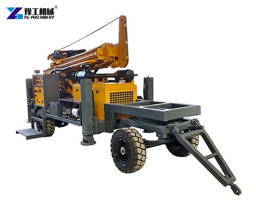 trailer mounted water well drilling equipment