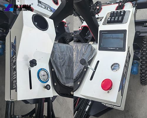 control part of concrete laser leveling machine