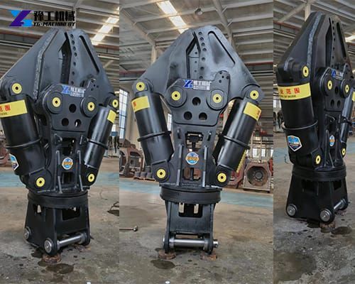 excavator hydraulic shear for construction site