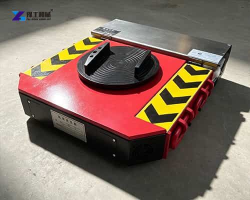 compact electric transfer cart for warehouse material transfer